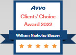 Avvo Clients' Choice Award 2022 William Nicholas Blasser