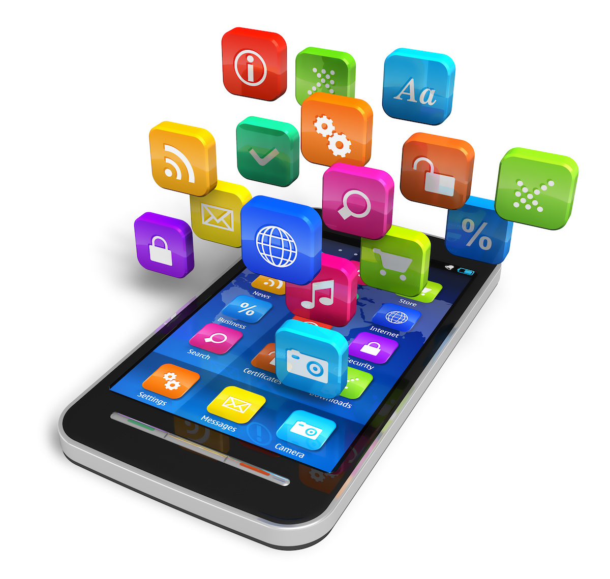 Icons of co-parenting apps