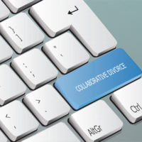 collaborative divorce blue keyboard caption collaborative divorce blue keyboard caption