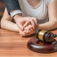 Advocate or lawyer defends accused innocent woman. Legal help an Advocate or lawyer defends accused innocent woman. Legal help an