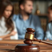 Court ruling on the separation of couples with children Court ruling on the separation of couples with children
