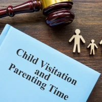 Book child visitation and parenting time and gavel. Book child visitation and parenting time and gavel.