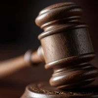 wooden gavel